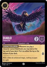 Diablo - Faithful Pet #37 Lorcana Into the Inklands