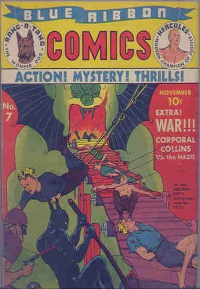 Blue Ribbon Comics #7 (1940) Comic Books Blue Ribbon Comics