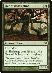 Tree of Redemption 1x FOIL ISD MTG Innistrad Mythic MINT green Tree of Redemption 1x FOIL ISD MTG Innistrad Mythic MINT green