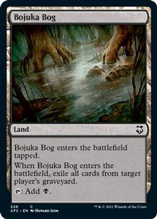 Bojuka Bog Magic Adventures in the Forgotten Realms Commander