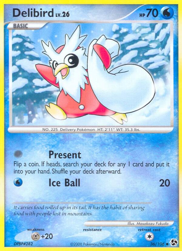 Delibird #36 Pokemon Great Encounters