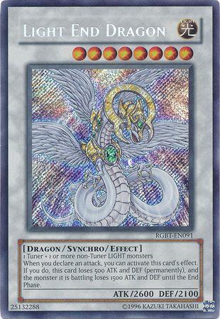 Light End Dragon RGBT-EN091 YuGiOh Raging Battle