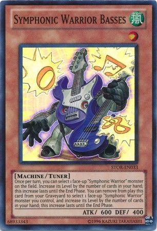 Symphonic Warrior Basses STOR-EN033 YuGiOh Storm of Ragnarok
