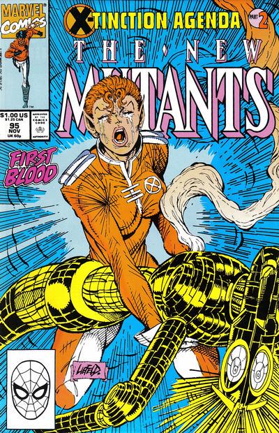 New Mutants #95 (1990) Comic Books New Mutants