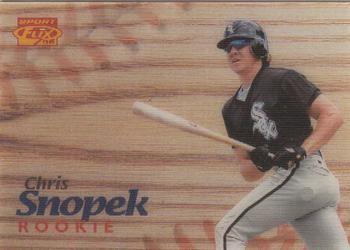 Chris Snopek #129 Baseball Cards 1996 Sportflix
