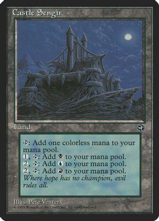 Castle Sengir Magic Homelands