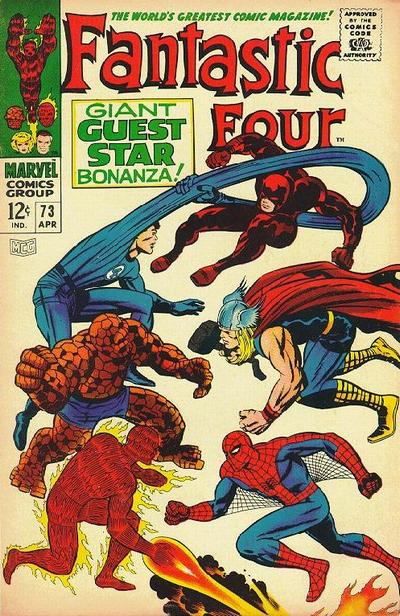 Fantastic Four #73 (1968) Comic Books Fantastic Four