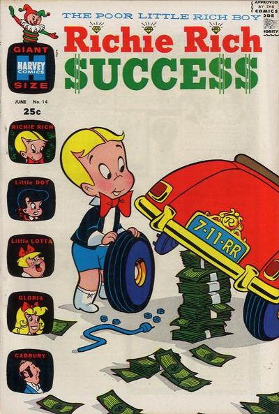 Richie Rich Success Stories #14 (1967) Comic Books Richie Rich Success Stories