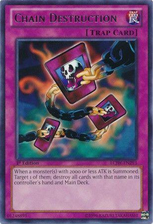Chain Destruction LCJW-EN293 YuGiOh Legendary Collection 4: Joey's World Mega Pack