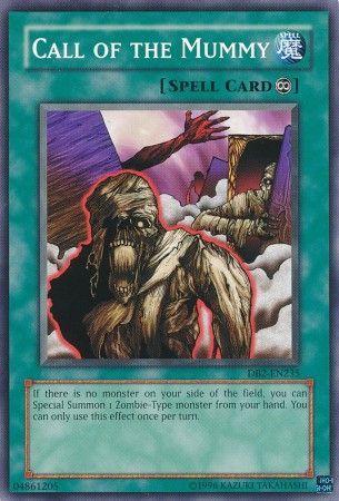 Call of the Mummy DB2-EN235 YuGiOh Dark Beginning 2