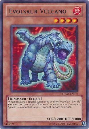 Evolsaur Vulcano PHSW-EN019 YuGiOh Photon Shockwave