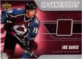 Joe Sakic #J2-JS 2006 Upper Deck Game Jersey Hockey