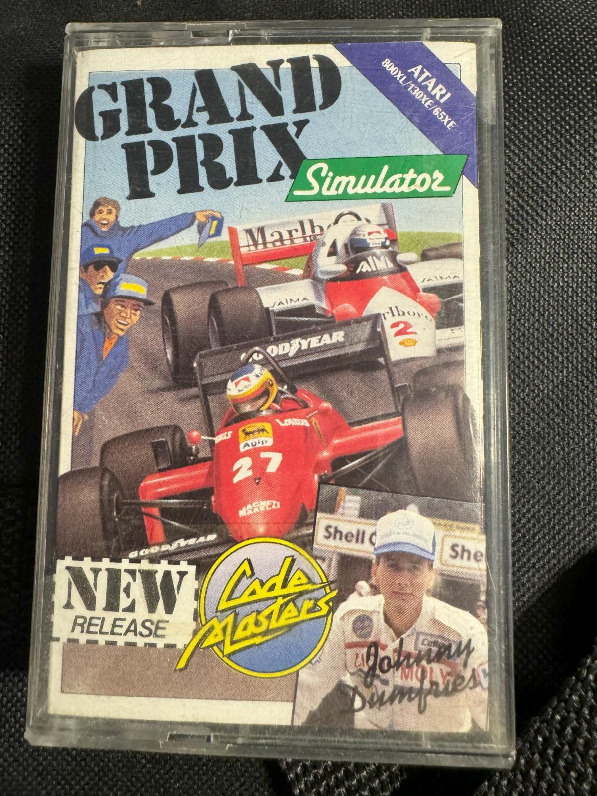 Grand Prix Simulator Atari 400