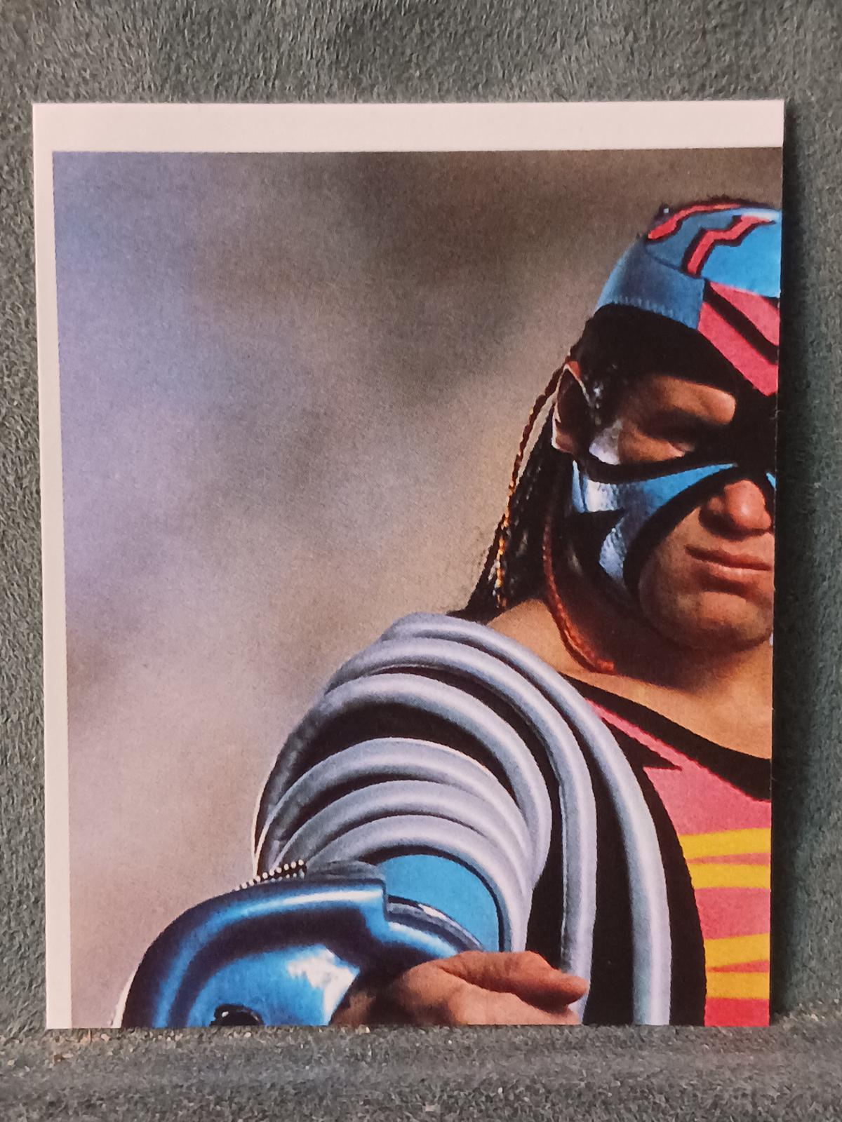 Max Moon #14 Wrestling Cards 1992 Merlin WWF Stickers