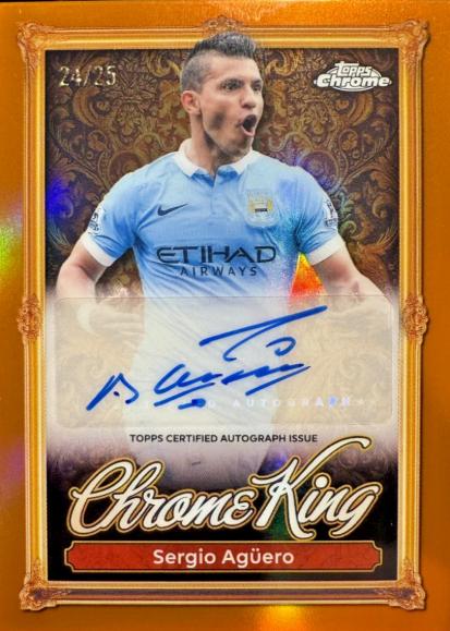 Sergio Aguero [Orange Refractor] #CKA-SA
