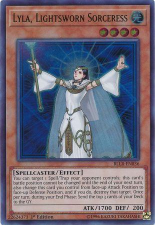 Lyla, Lightsworn Sorceress BLLR-EN036 YuGiOh Battles of Legend: Light's Revenge