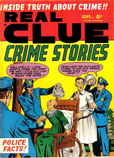 Real Clue Crime Stories #7 67 (1951) Comic Books Real Clue Crime Stories