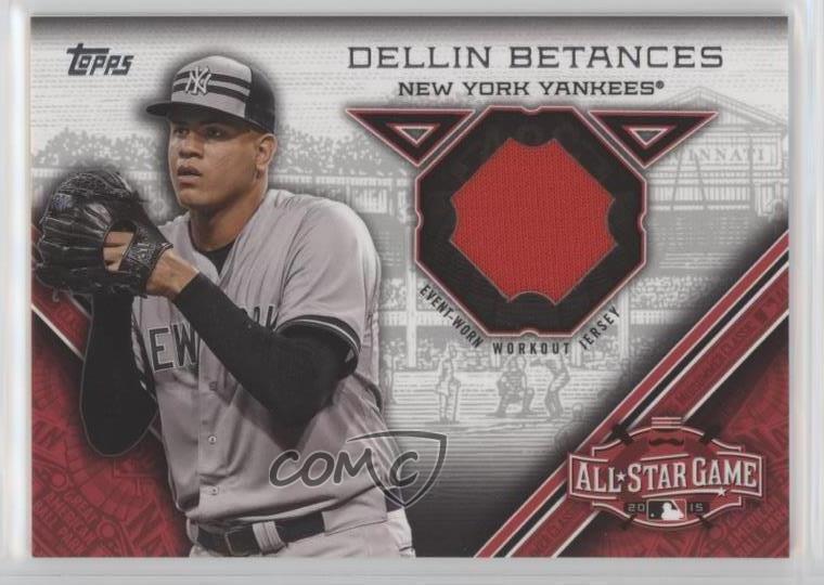 Dellin Betances #STIT-DB Baseball Cards 2015 Topps Update All Star Stitches