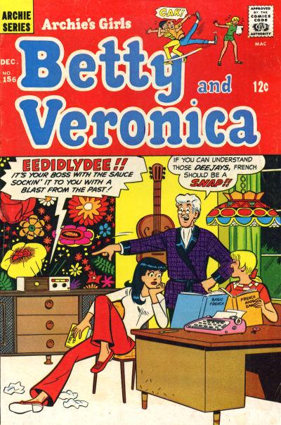 Archie's Girls Betty and Veronica #156 (1968) Comic Books Archie's Girls Betty and Veronica