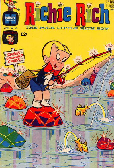 Richie Rich #80 (1969) Comic Books Richie Rich