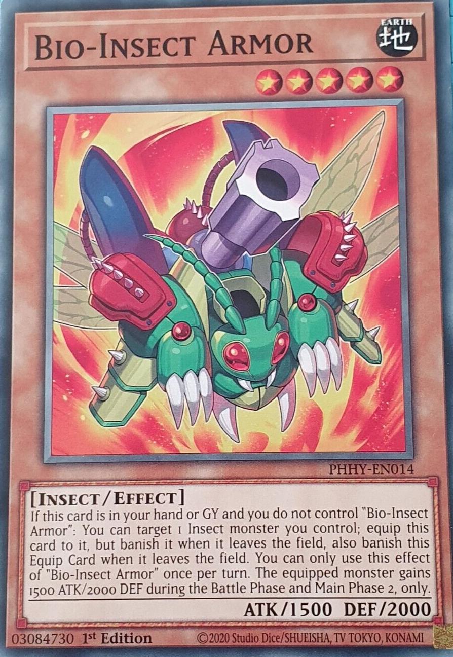 Bio-Insect Armor PHHY-EN014 YuGiOh Photon Hypernova