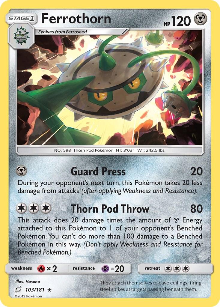 Ferrothorn #103 Pokemon Team Up
