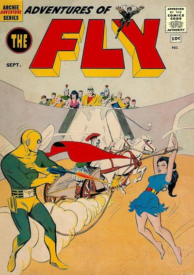 Adventures of the Fly #8 (1960) Comic Books Adventures of the Fly