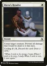 Djeru's Resolve Magic Mystery Booster