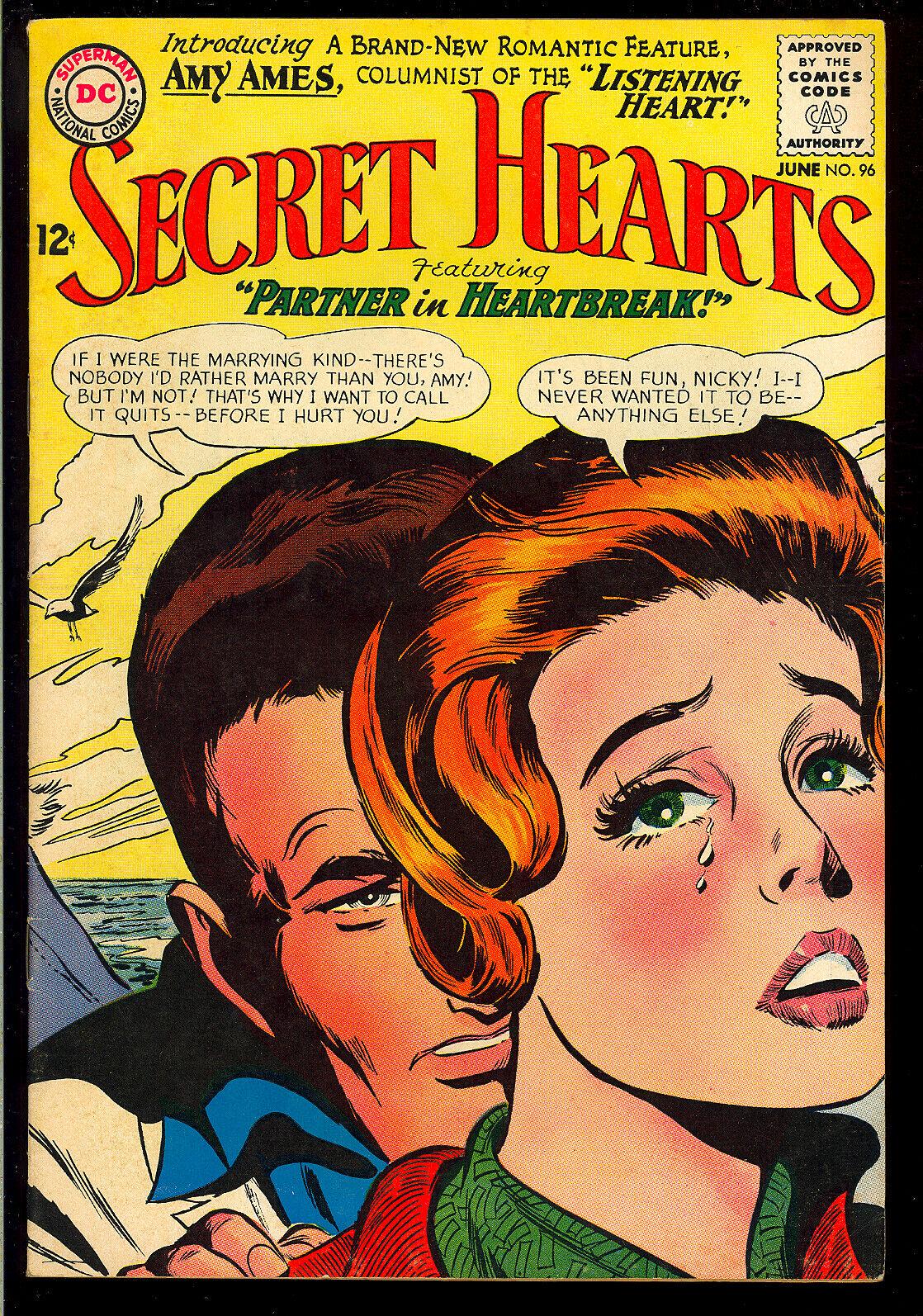 Secret Hearts #96 (1964) Comic Books Secret Hearts