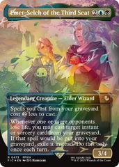 Emet-Selch Of The Third Seat [Borderless Foil] #473 Prices | Magic