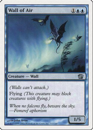 Wall of Air Magic 8th Edition