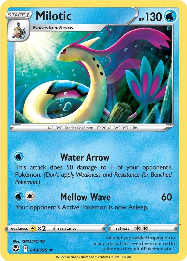 Milotic #40 Pokemon Silver Tempest
