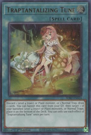 Traptantalizing Tune SDBT-EN024 YuGiOh Structure Deck: Beware of Traptrix