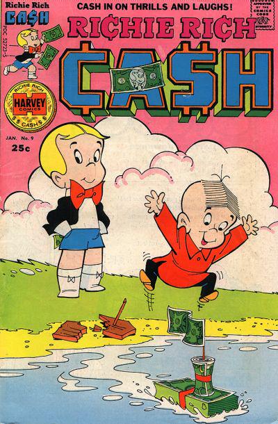 Richie Rich Cash #9 (1976) Comic Books Richie Rich Cash