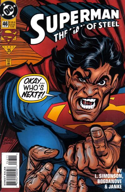 Superman: The Man of Steel #46 (1995) Comic Books Superman: The Man of Steel