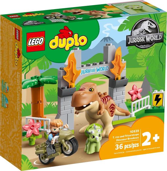 T. rex and Triceratops Dinosaur Breakout #10939 LEGO DUPLO