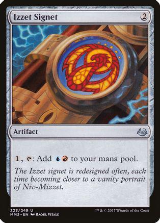 Izzet Signet Magic Modern Masters 2017