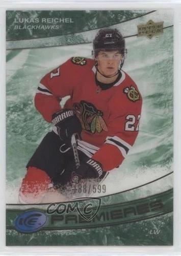Lukas Reichel #232 2022 Upper Deck The Cup Ice Premiere Rookie Printing Plate Hockey