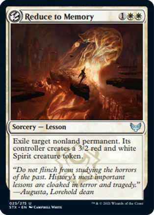 Reduce to Memory #25 Magic Strixhaven School of Mages