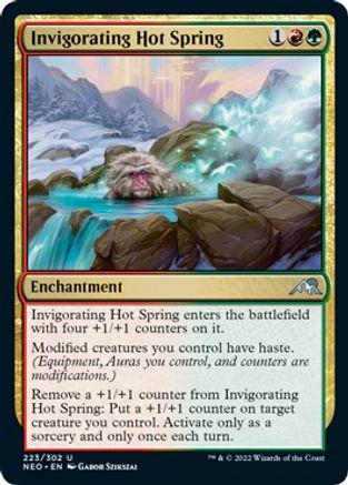 Invigorating Hot Spring [Foil] #223 Prices | Magic Kamigawa: Neon ...