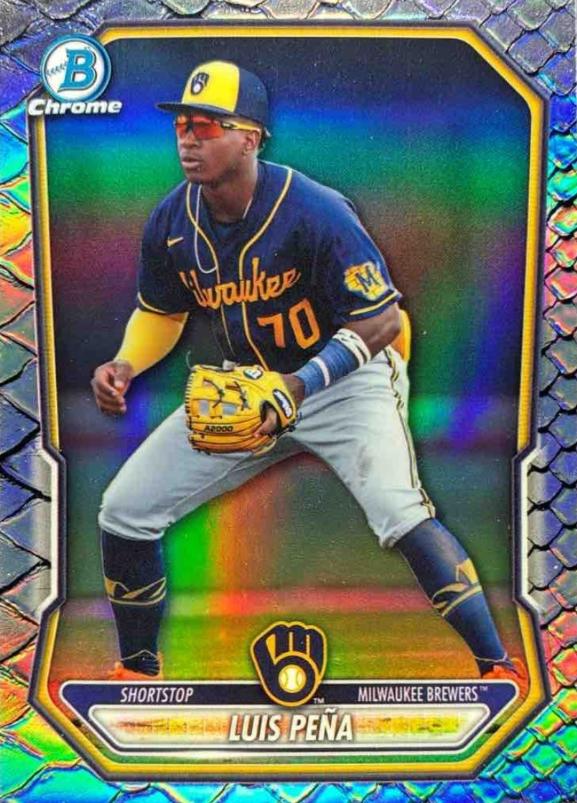 2026 Luis Pena [Reptilian Refractor] #BCP-120