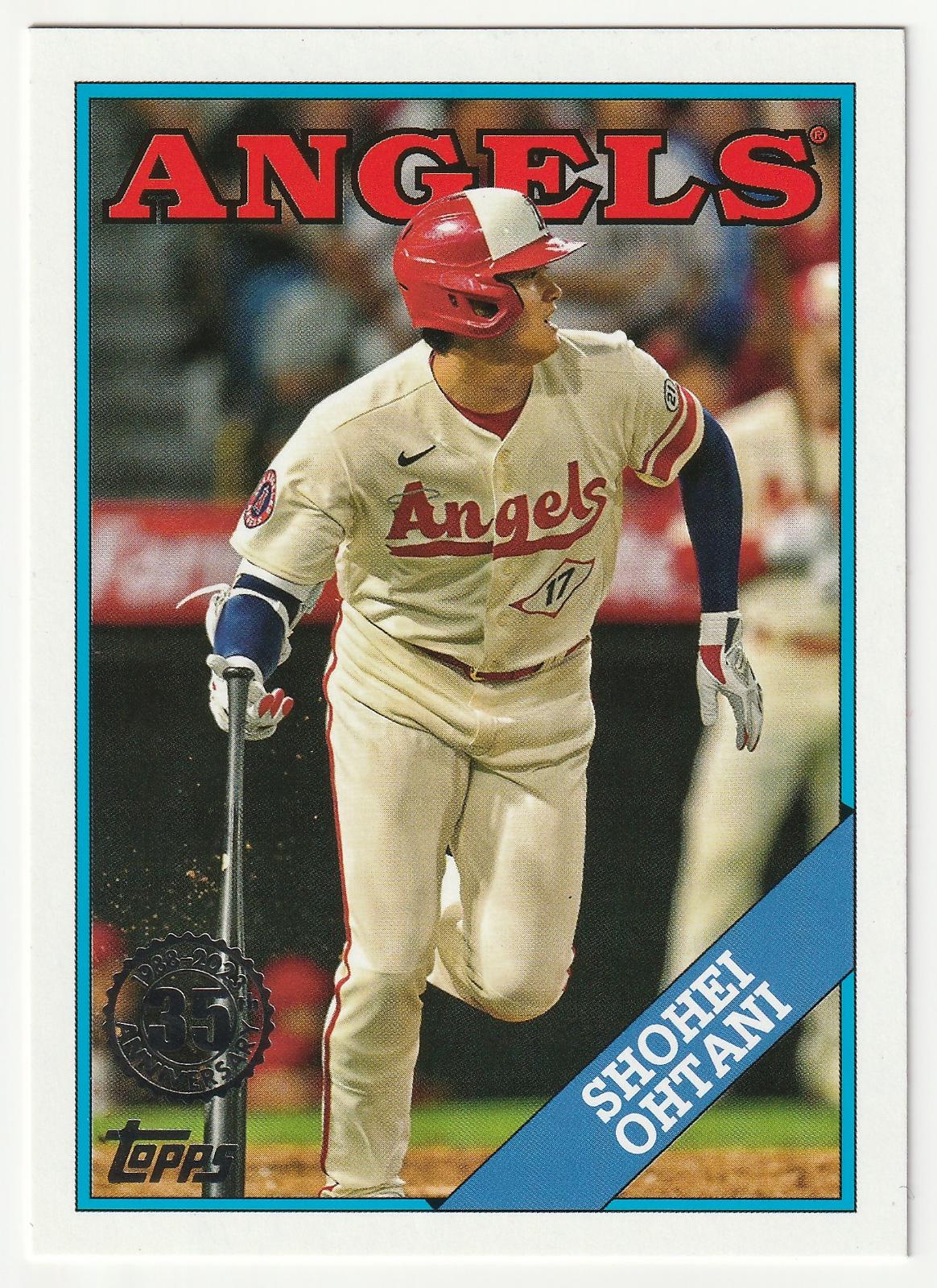 Shohei Ohtani #2T88-9 Baseball Cards 2023 Topps Series 2 1988 35th Anniversary