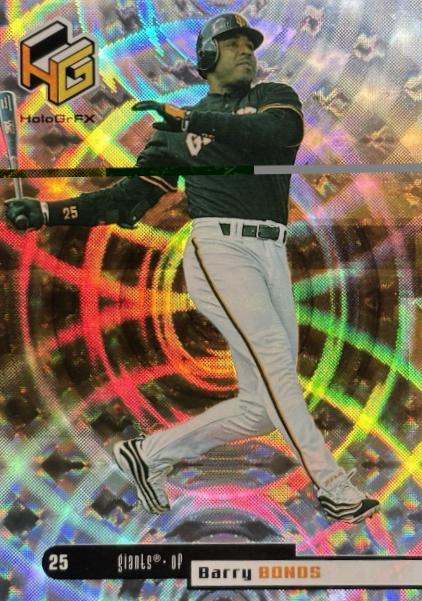 barry bonds holographic card 1996 Metal Universe #241 PSA 6 San Francisco Giants Baseball    Pop 2,