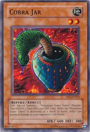 Cobra Jar DR1-EN023 YuGiOh Dark Revelation Volume 1