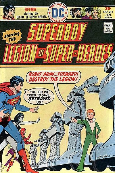Superboy #214 (1976) Comic Books Superboy