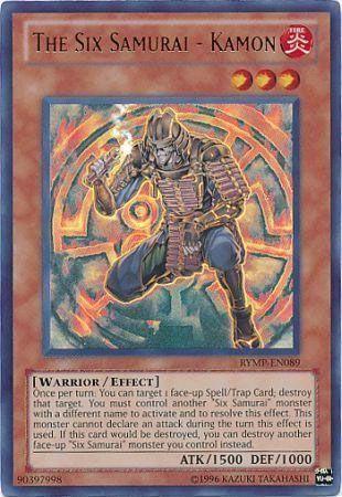 The Six Samurai - Kamon RYMP-EN089 YuGiOh Ra Yellow Mega Pack