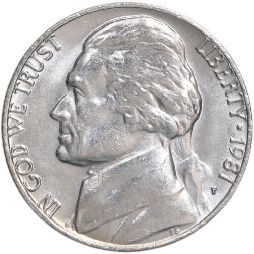 1981 P Coins Jefferson Nickel
