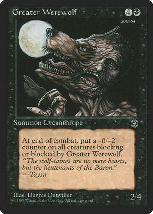 Greater Werewolf Magic Homelands