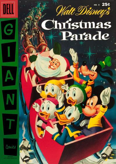 Walt Disney's Christmas Parade #8 (1956) Comic Books Walt Disney's Christmas Parade
