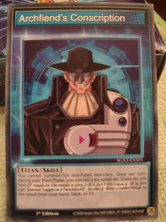 Archfiend's Conscription SGX3-ENS05